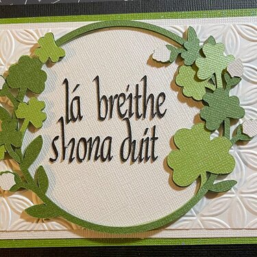 Irish Birthday Card