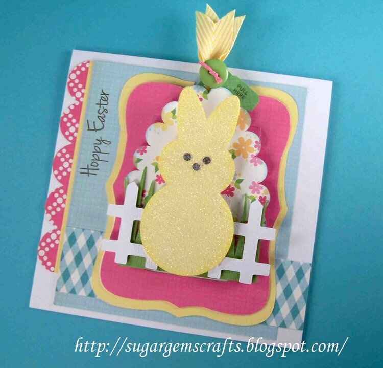 Hoppy Easter for Peeps Sake *Closed* -Card challenge (with secret pull tab)