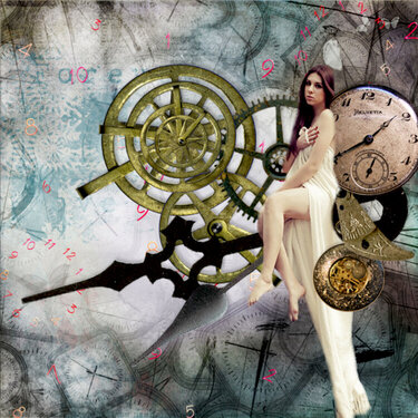 Steampunk Time by Cali design