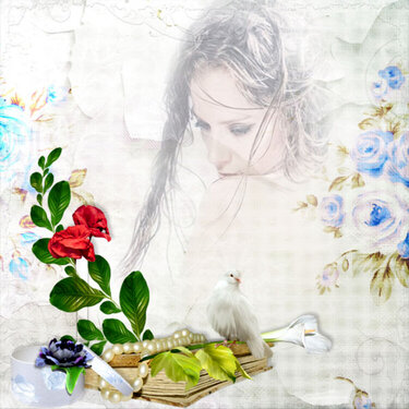 Blue Roses Dream by Fanfan-Rue des Anges