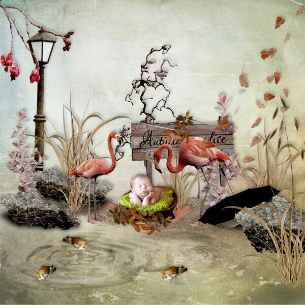 Kit Autumn paradise by Shulyansky design