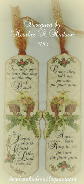 Advent By Candle Light  Baby Jesus Bookmarks