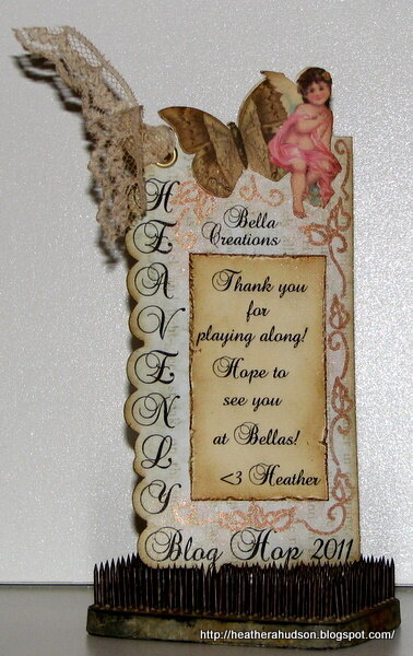 Bella Creations &quot;Heavenly&quot; Envelope and Tag Card