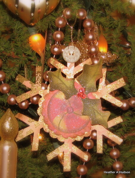 Vintage Chic Christmas Ornament