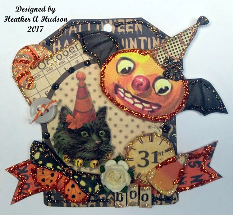 Just Batty Halloween Tag