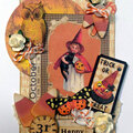 Vintage Inspired Halloween Tag