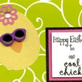 Easter Card - Cool Chick