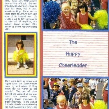 The Happy  Cheerleader