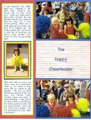 The Happy  Cheerleader