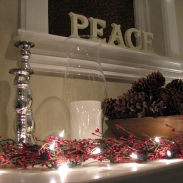 inspiration for my mantle...