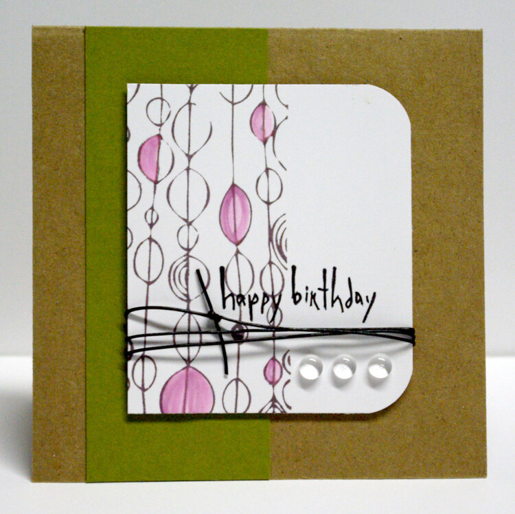 Birthday card