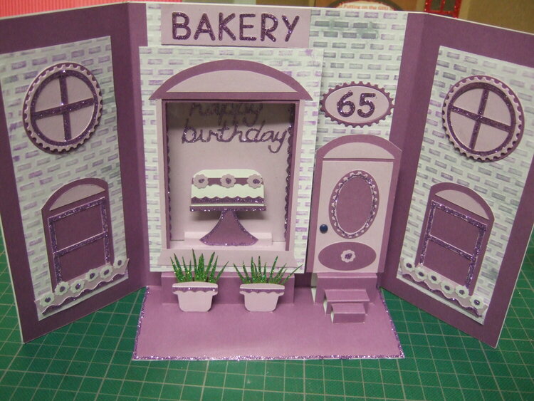 Bakery Shop pop-up card by TeaPapers.com