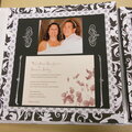 Wedding Book--Invitation Page Left Side