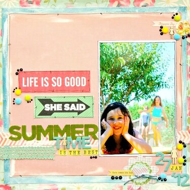 Summer Time - Cocoa Daisy September Kit