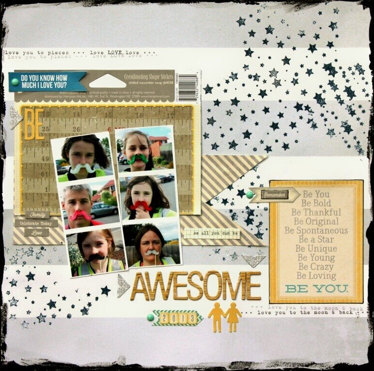 Be Awesome - Cocoa Daisy April Kit