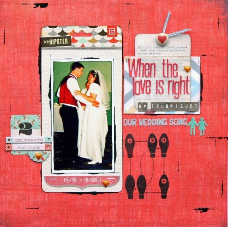 When The Love Is Right - May Cocoa Daisy Kit