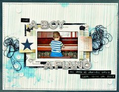 A Boy A Piano - February Cocoa Daisy Kits