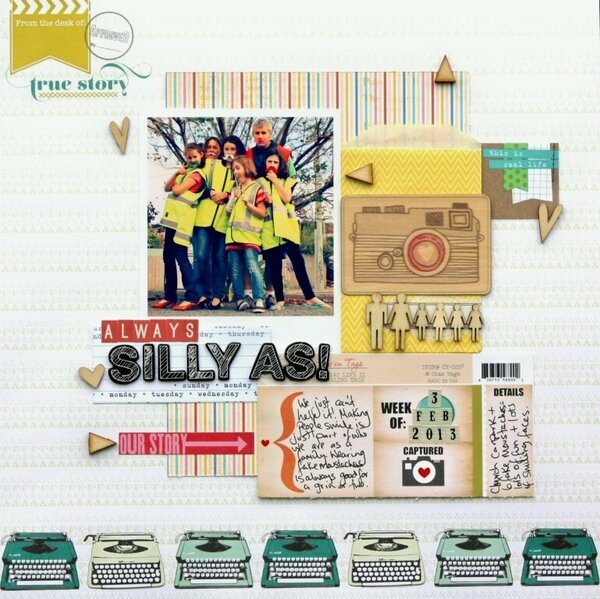 Silly As - March Cocoa Daisy Kit