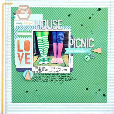 House Picnic - March Cocoa Daisy Kits