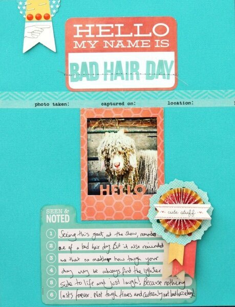 Bad Hair Day - Cocoa Daisy December kit