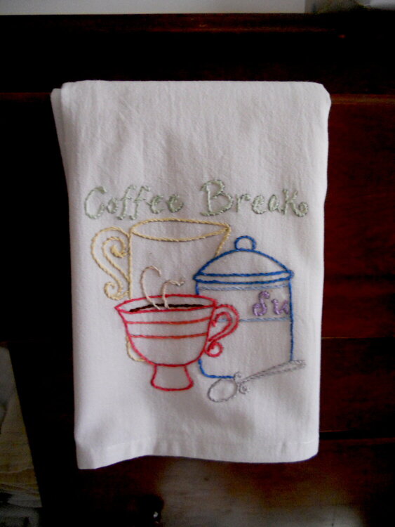 Coffee Break Towel