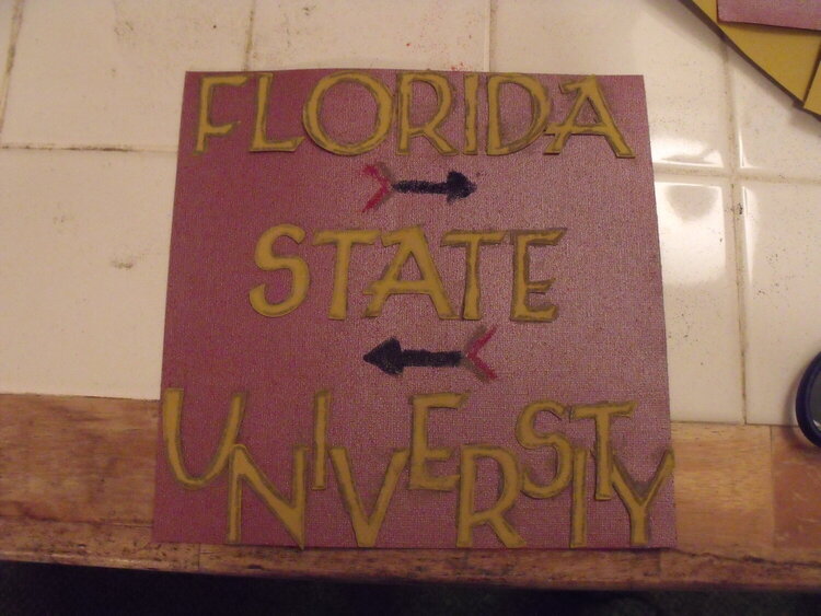 Florida State University title page