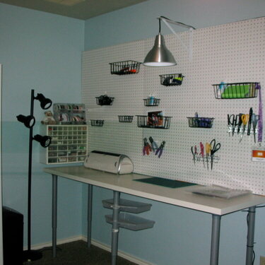 Craft room work station