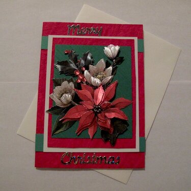 Christmas Card - Poinsettia