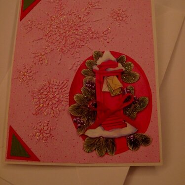 3D Christmas card - Mailbox