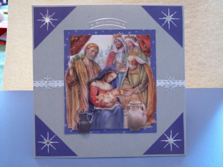 3D Christmas Card - Nativity