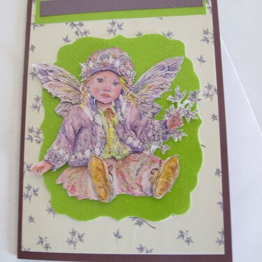 3D Fairy Card (front)