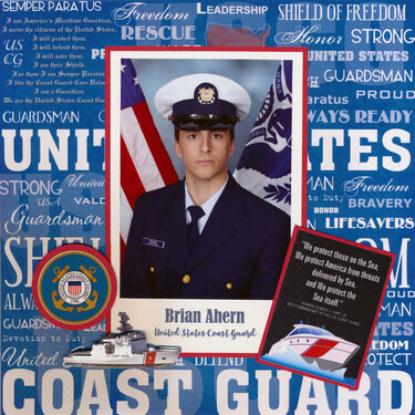 Brian Ahern, United States Coast Guard