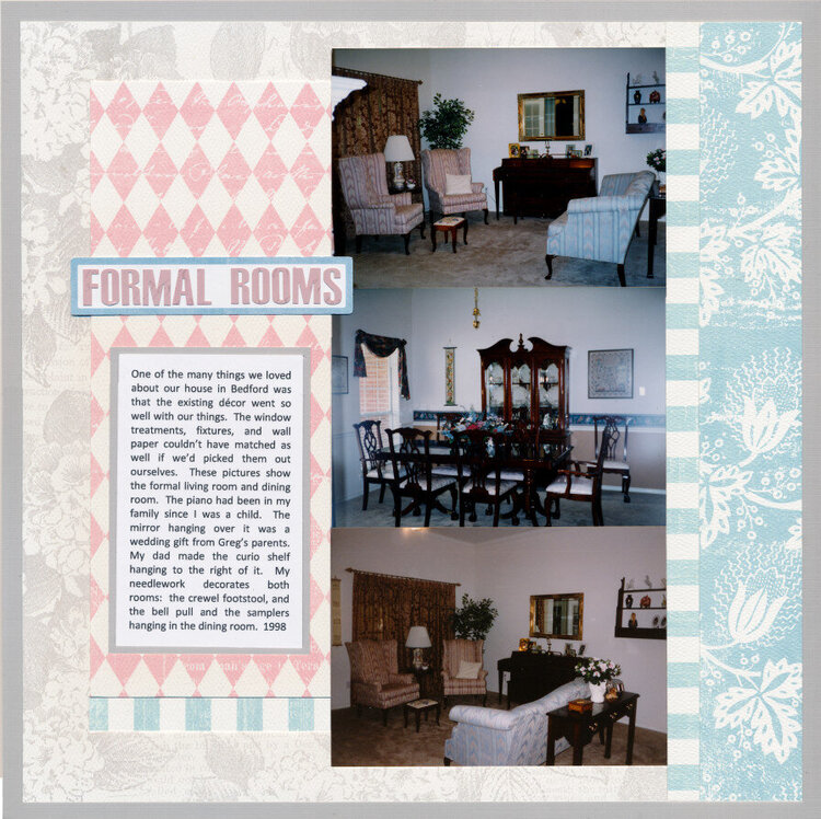 Formal Rooms