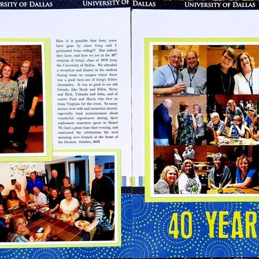 Forty Year Reunion