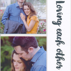 Wedding Guest Book Photo Page (1)