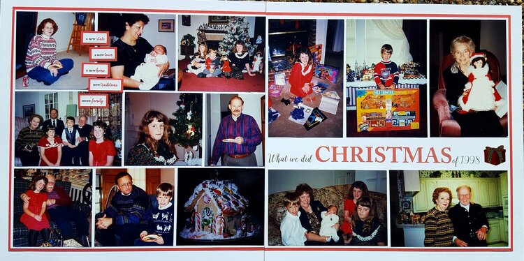 What We Did Christmas of 1998