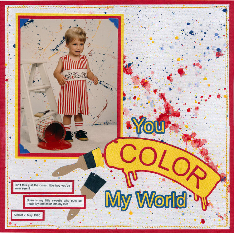 You Color My World