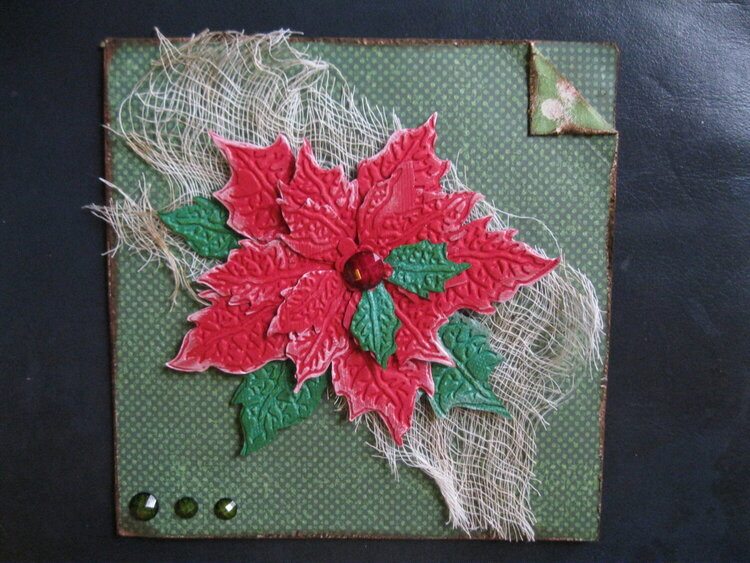 Shabby Little Poinsettia