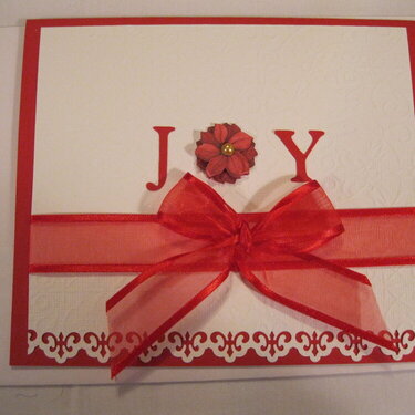 Joy -Christmas card