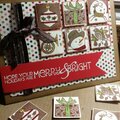 Christmas card - Merry & Bright
