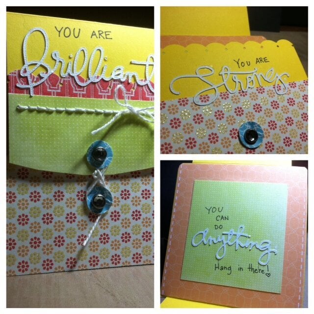 folded card no.3 - you are brilliant