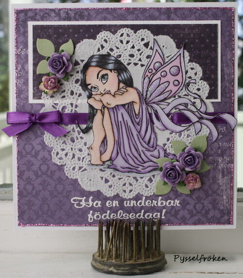 Card with Cute fairy from Phunny Face