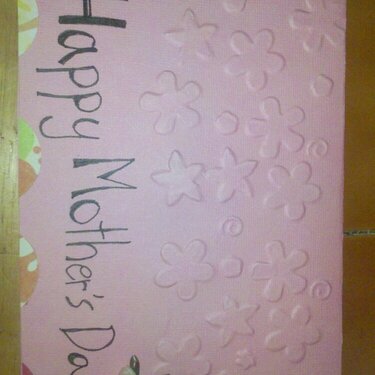 Happy Mother&#039;s Day card for NSD challenge