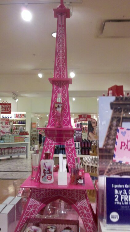 Pink Eiffel Tower