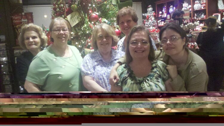 My friends and I at Cracker Barrel for a birthday celebrattion