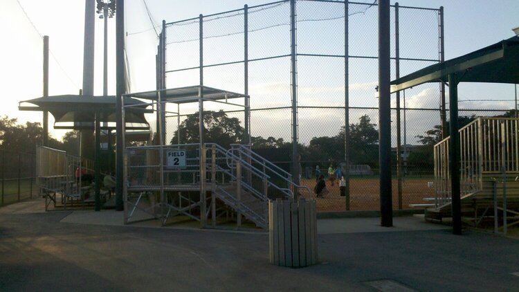 Our home softball field