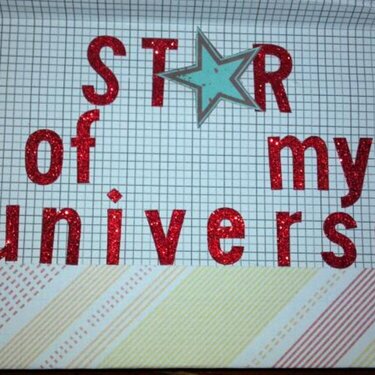 You Are The Star Of My Universe - inside