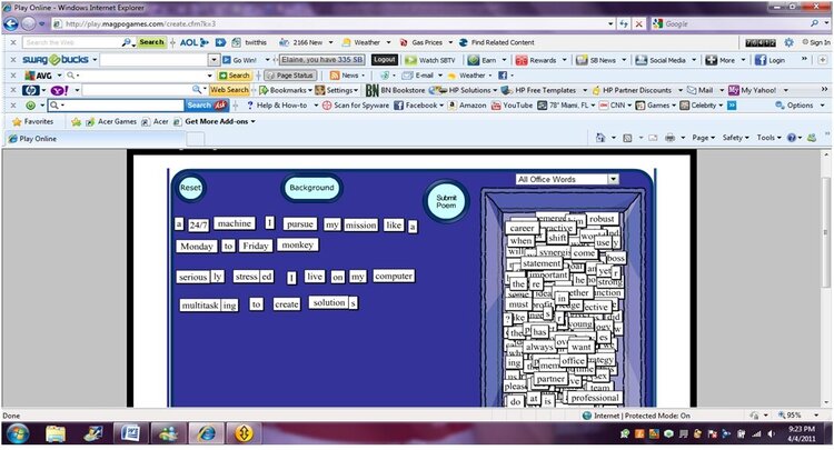 Magnetic Poetry 4-4-11