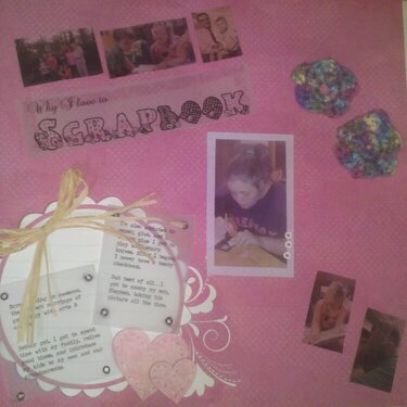 Why I Lovve To Scrapbook