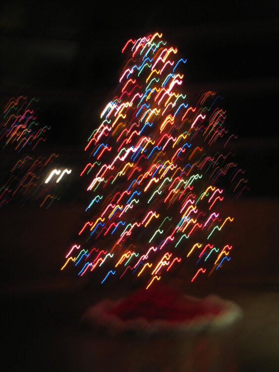 Special Effect Christmas Tree.